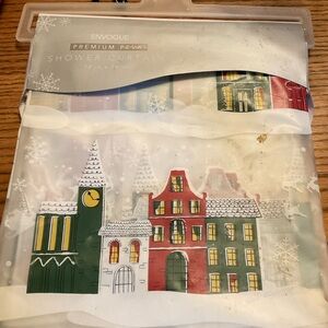 Envogue Christmas shower curtain